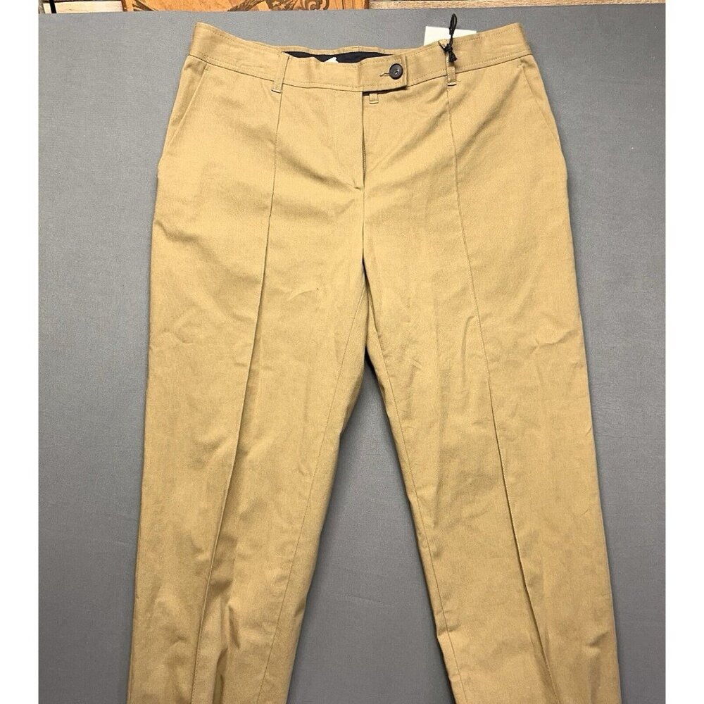 Jean Paul Gaultier Femme Khaki Tan Dress Trousers Size 12 NWT